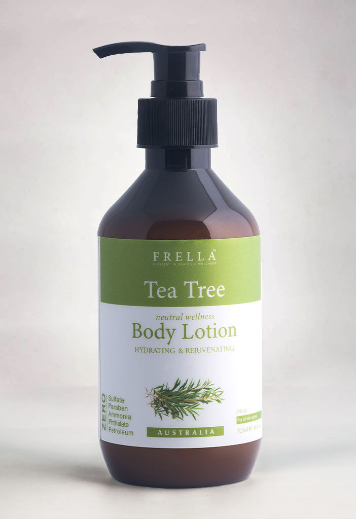 London det samme kapacitet Frella Natural Tea Tree Body Lotion – Frella Australia