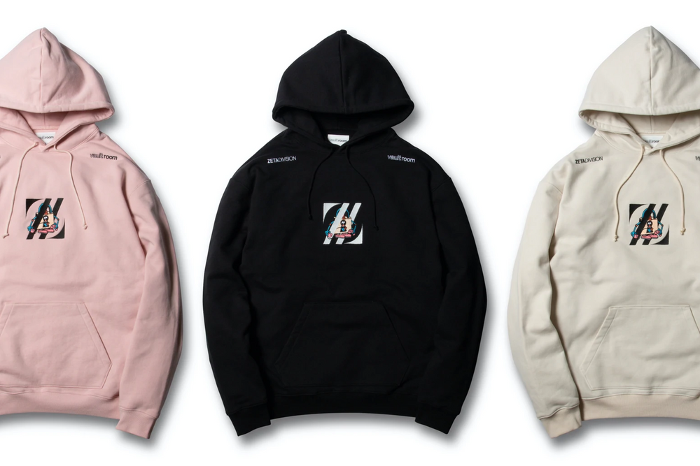 れています ZETA DIVISION x vaultroom HOODIE / BLACKの通販 by