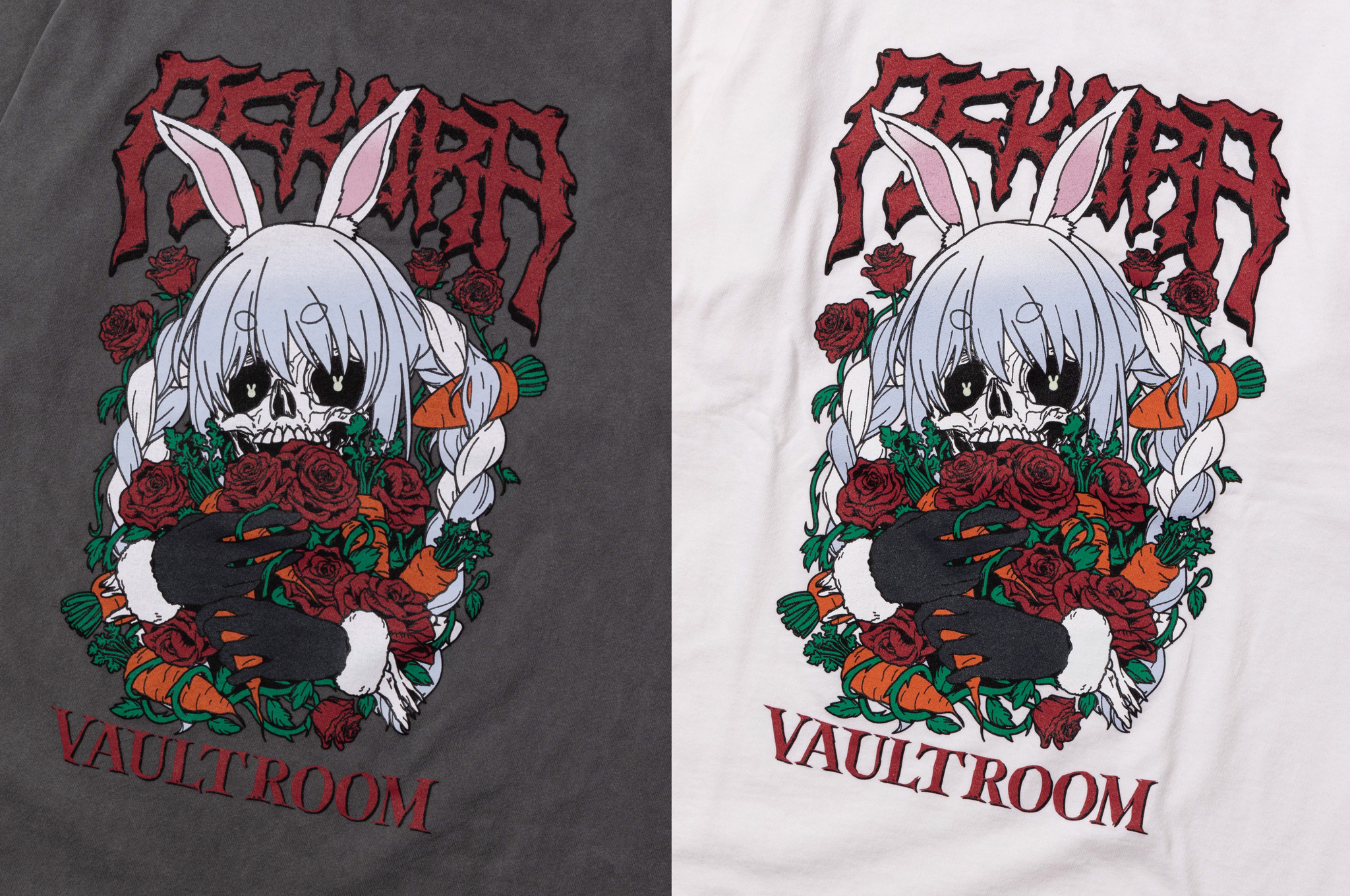 Detail【M】vaultroom 兎田ぺこら VR×PEKORA HOODIE/BLK