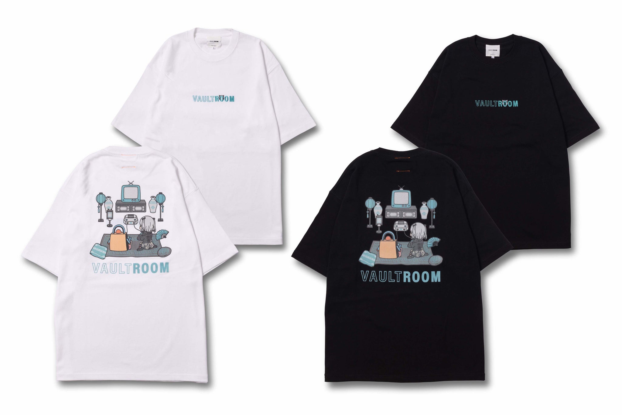 NEKOMUGI TORORO TEE / BLK Lサイズ　vaultroom