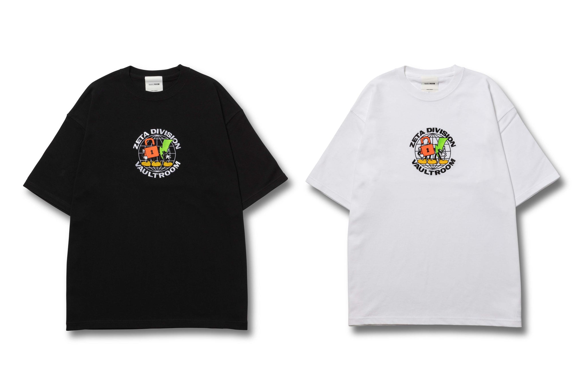 zeta division × vaultroom foodie gray XL