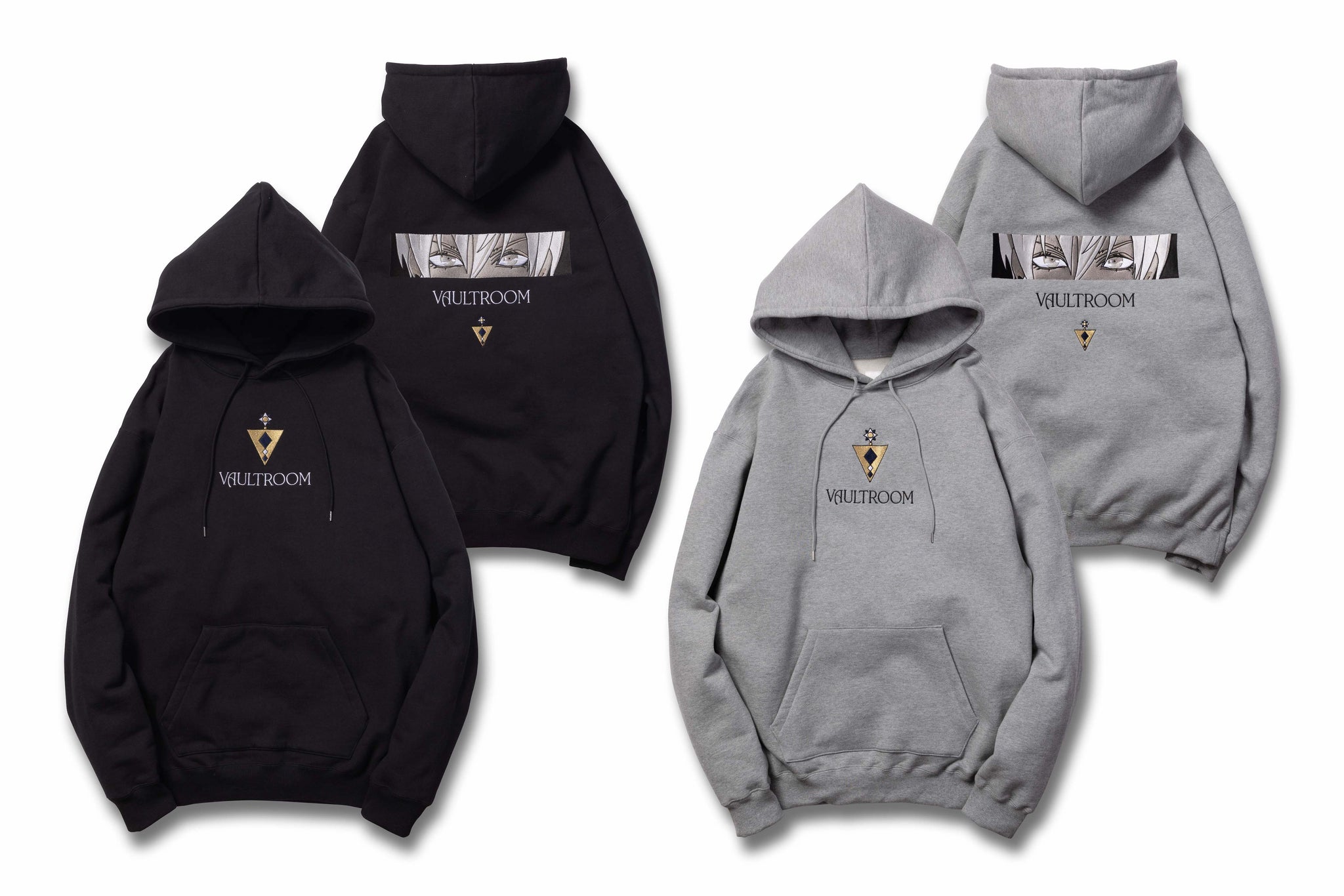 イブラヒム Vaultroom パーカー ibrahim hoodie ブラック