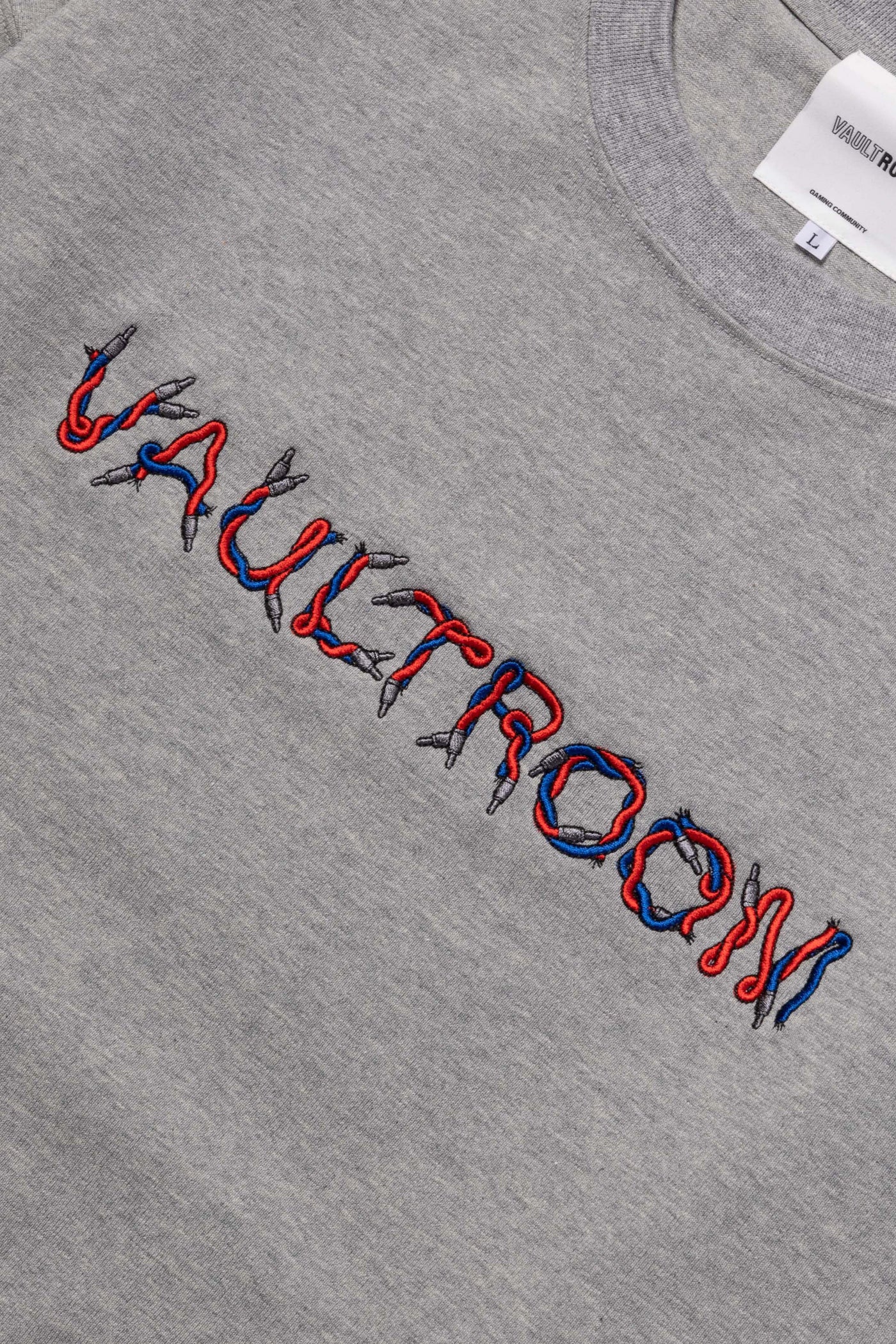 新素材新作 Lサイズ VAULTROOM EZ BIG L S TEE GRY ad-naturam.fr