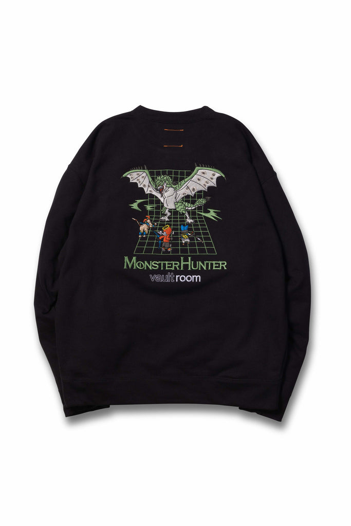 VR×Rathian CREWNECK SWEATSHIRT Vaultroom-