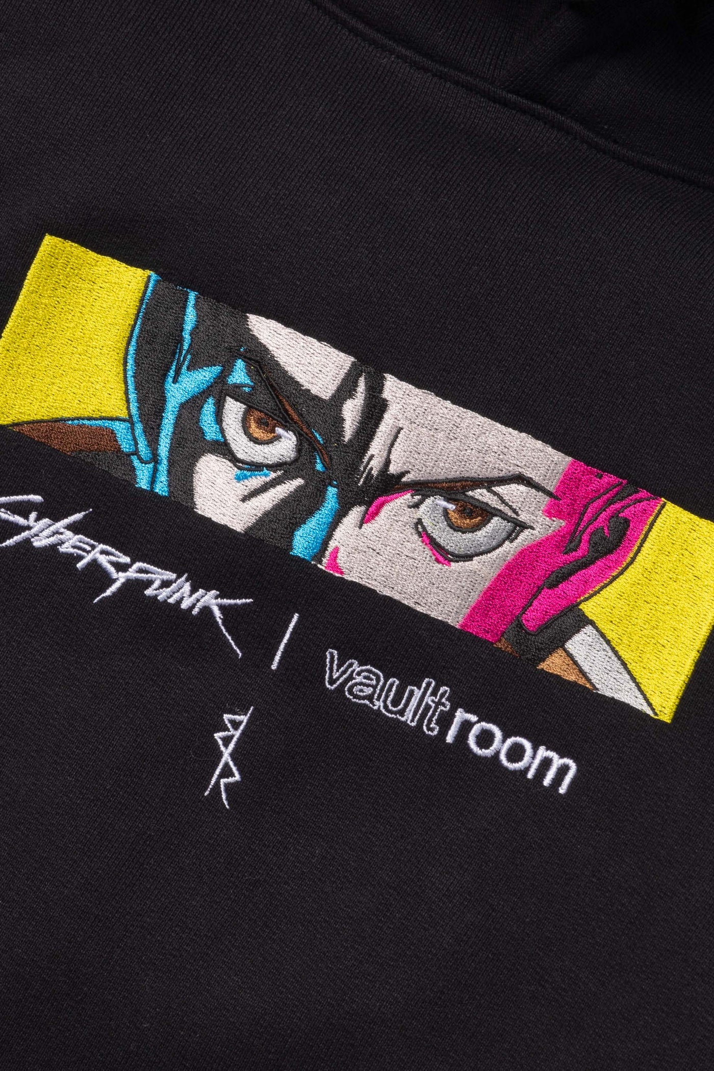 VR × CYBERPUNK DAVID HOODIE / BLK – VAULTROOM