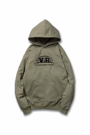 EARTH LOGO HOODIE / BURGUNDY – VAULTROOM