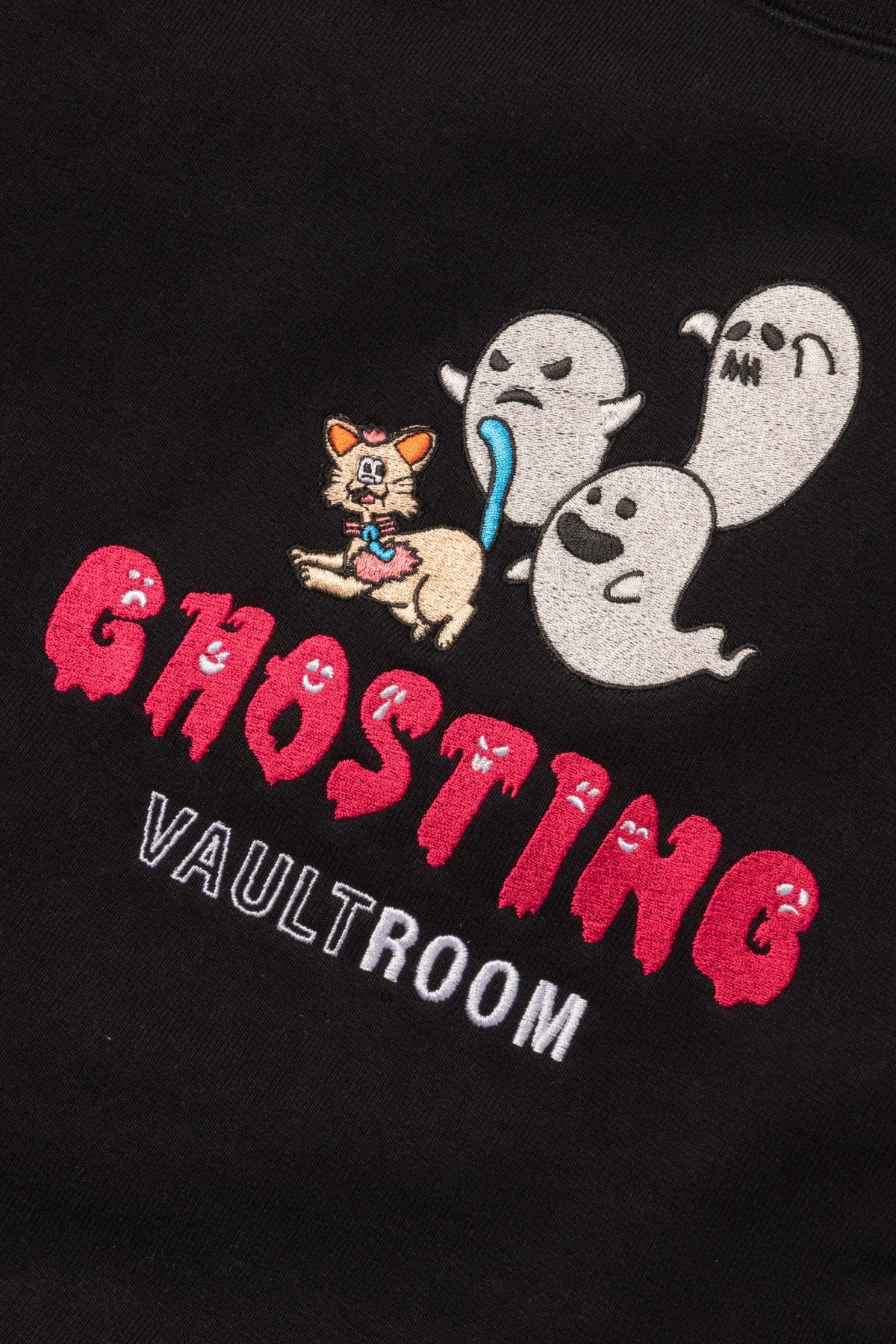 vaultroom GHOSTING CREWNECK BLK