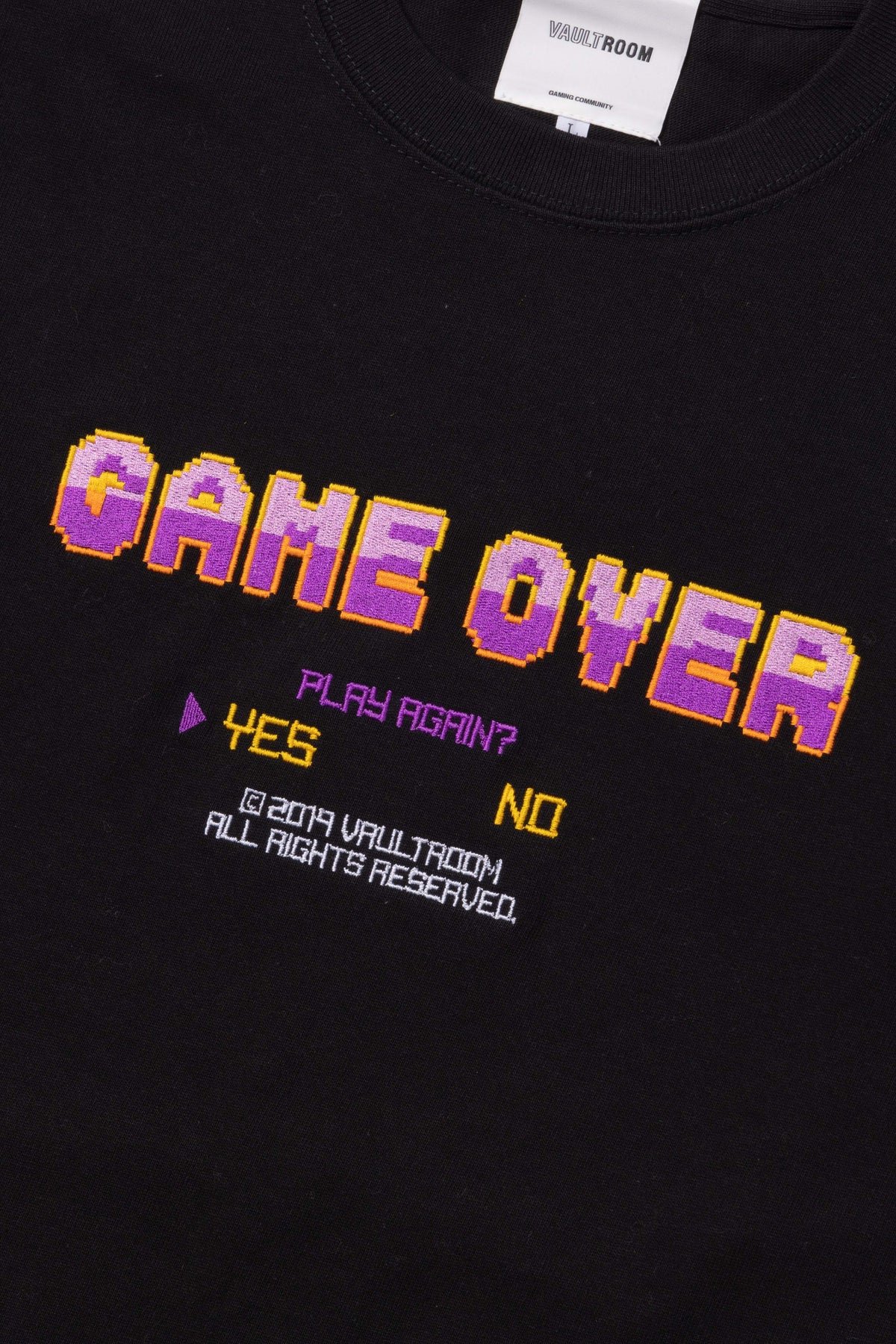 ポイント2倍 GAME OVER TEE / BLK Mサイズ vaultroom - 通販 - www