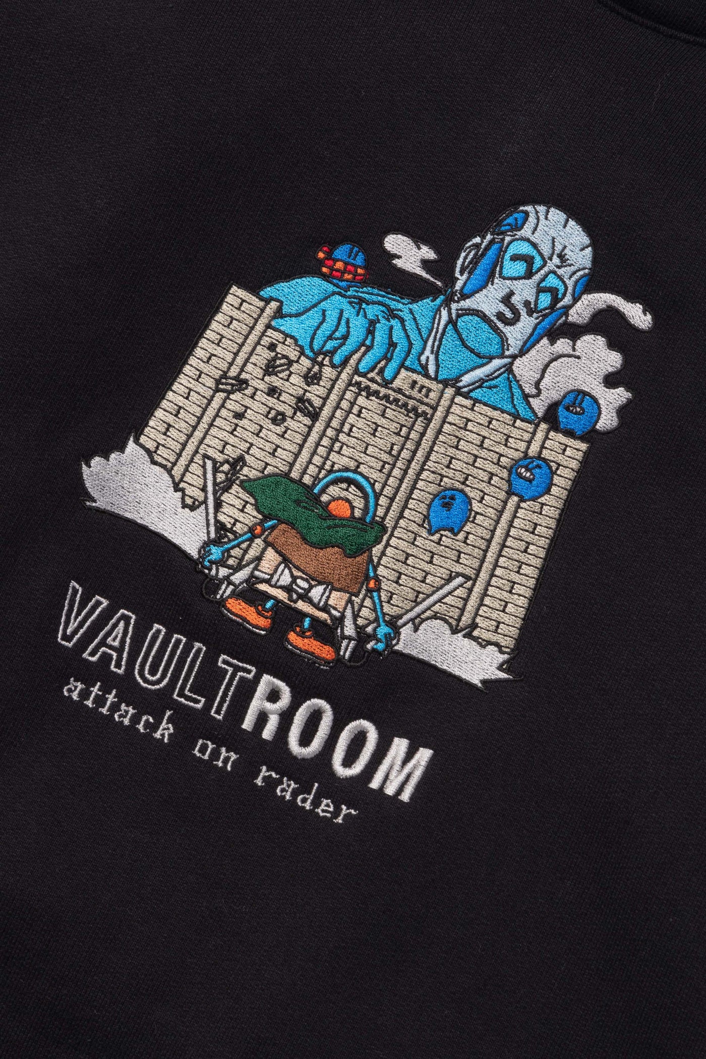 VR × RADER × SHINGEKI Hoodie / BLK – VAULTROOM