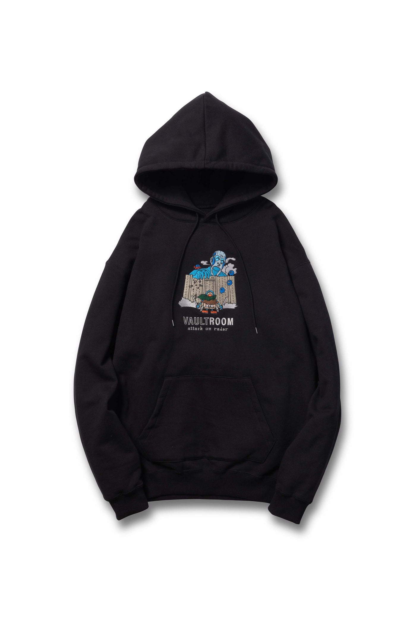 VR × RADER × SHINGEKI Hoodie / BLK – VAULTROOM