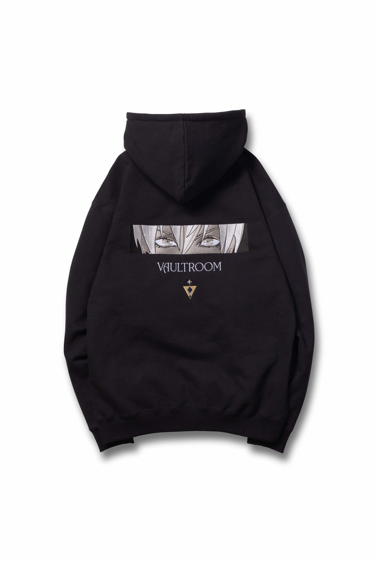 VR × IBRAHIM HOODIE BLK vaultroom | labiela.com