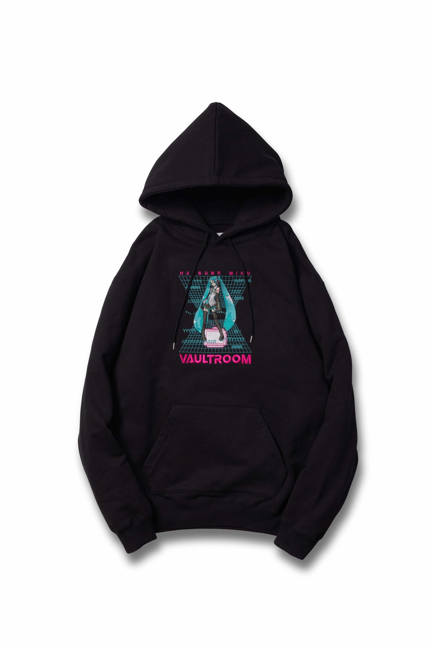 vaultroom × HATSUNE MIKU HOODIE / BLK | eclipseseal.com