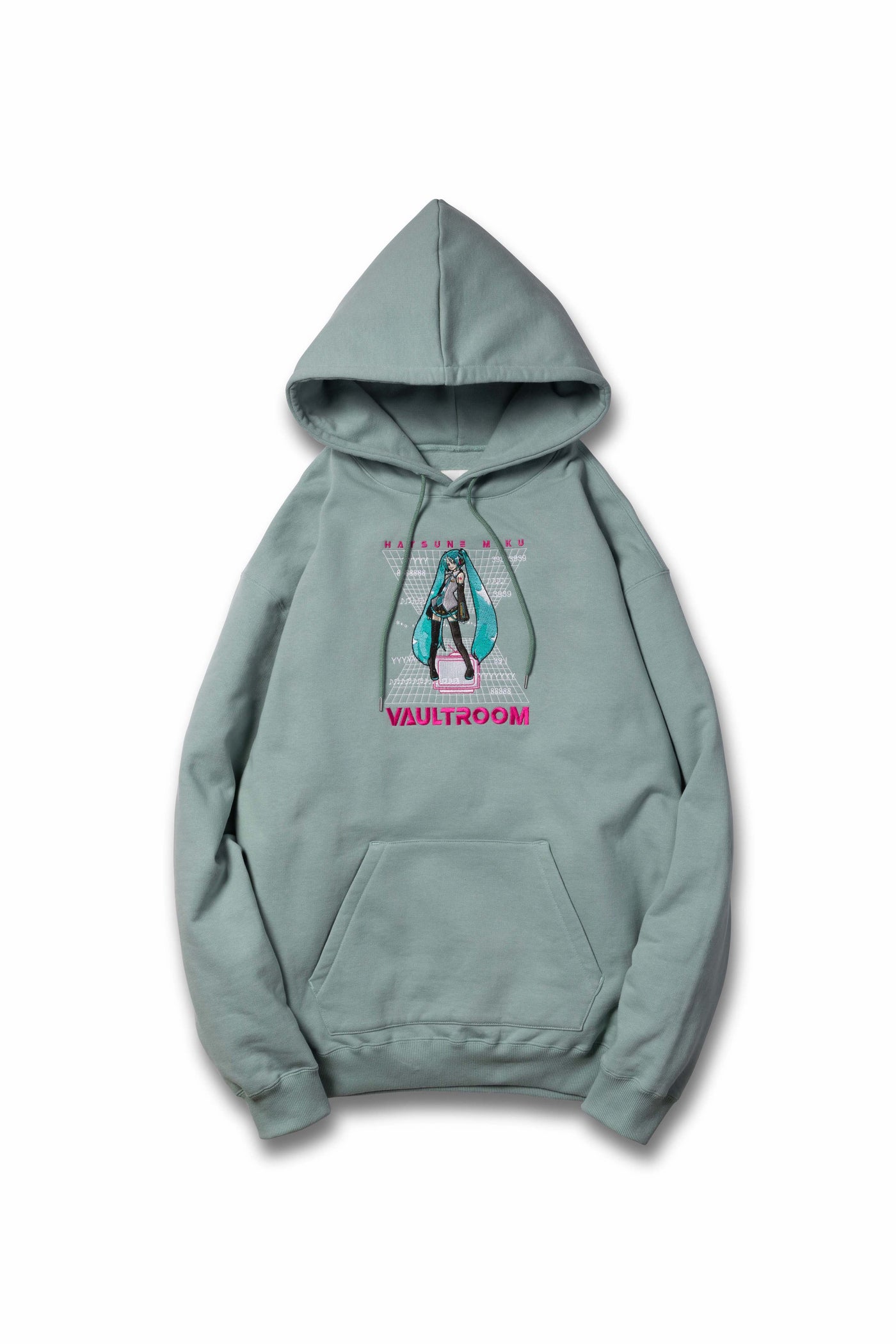 VR × HATSUNE MIKU HOODIE / BLK vaultroom | www.jarussi.com.br