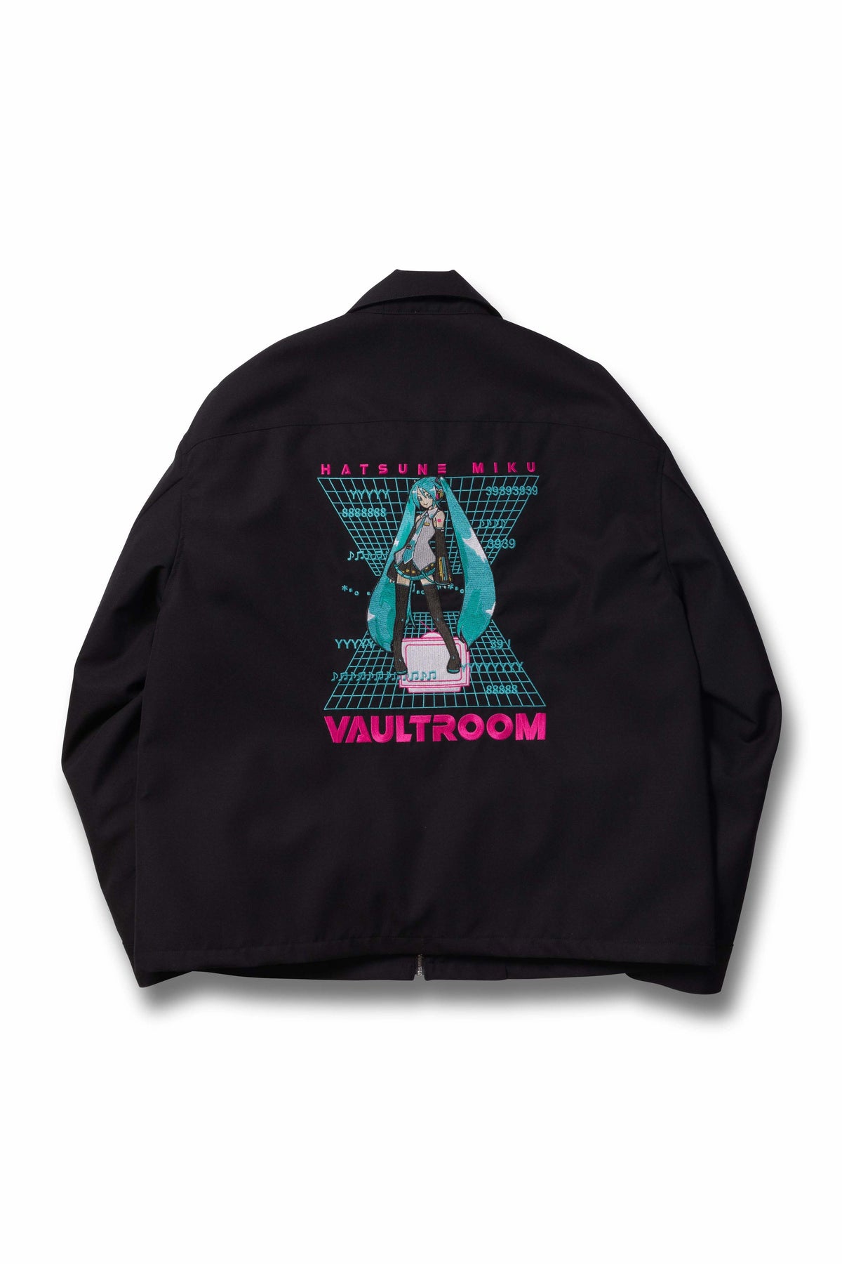 VR × HATSUNE MIKU HOODIE / BLK | ochge.org