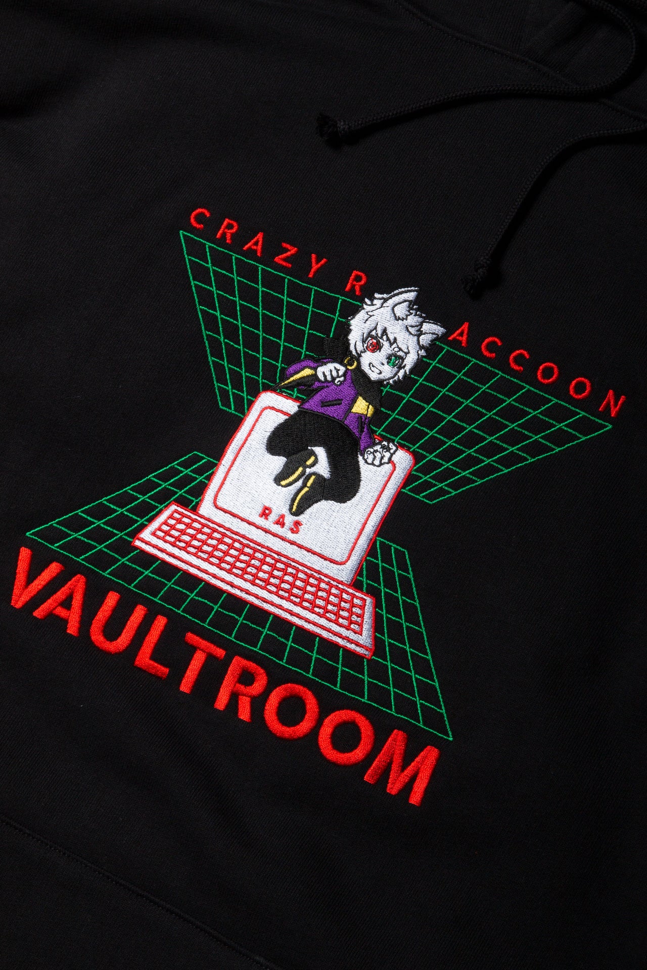 VCR KEYREX HOODIE / BLKトップス