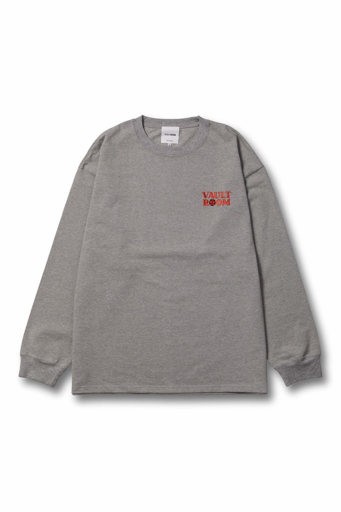 vaultroom VCC POGO BIG L/S TEE / WHT L-