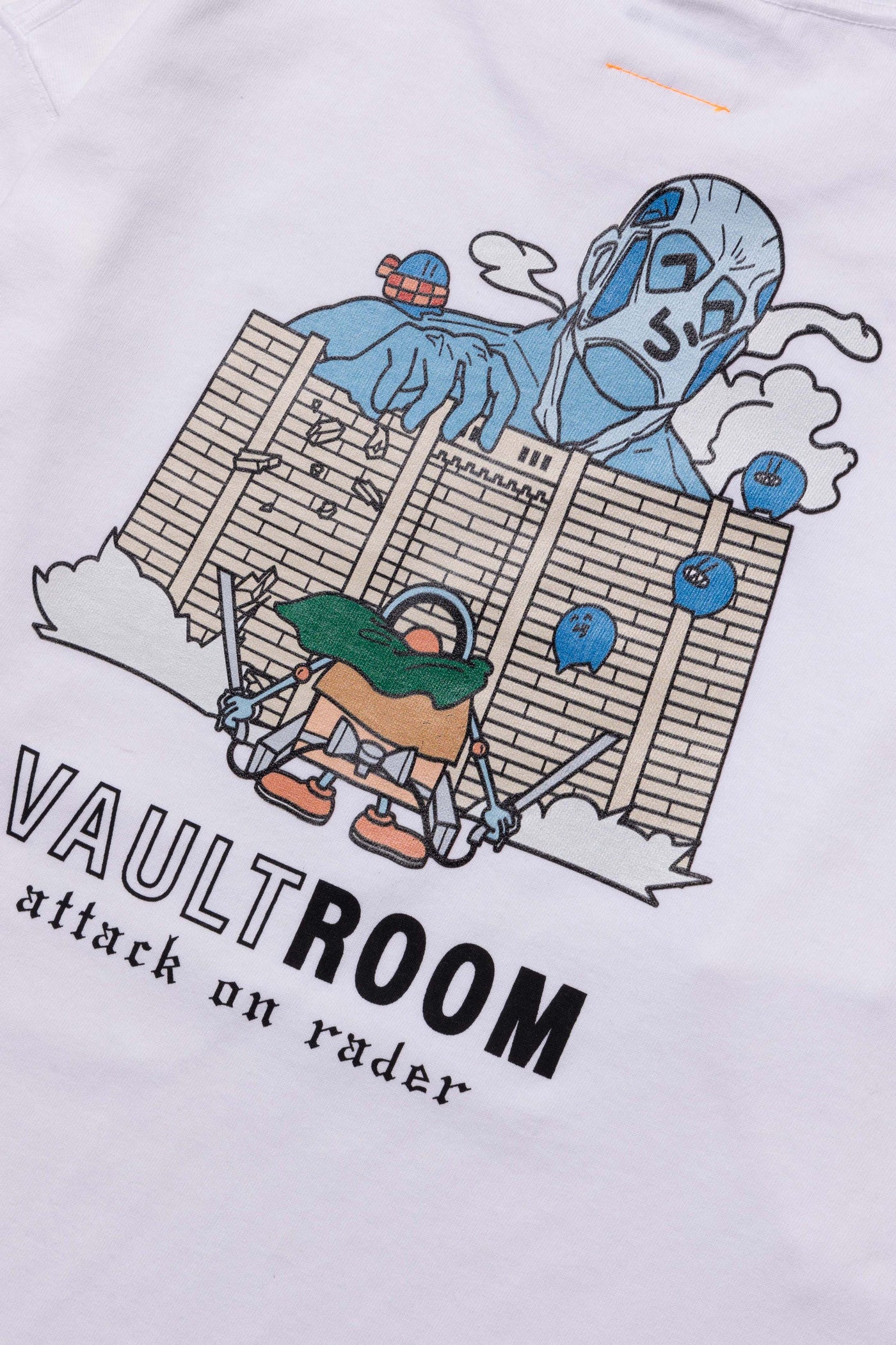 【vaultroom】VR×RADER×SHINGEKI TEE 【黒】【XL】