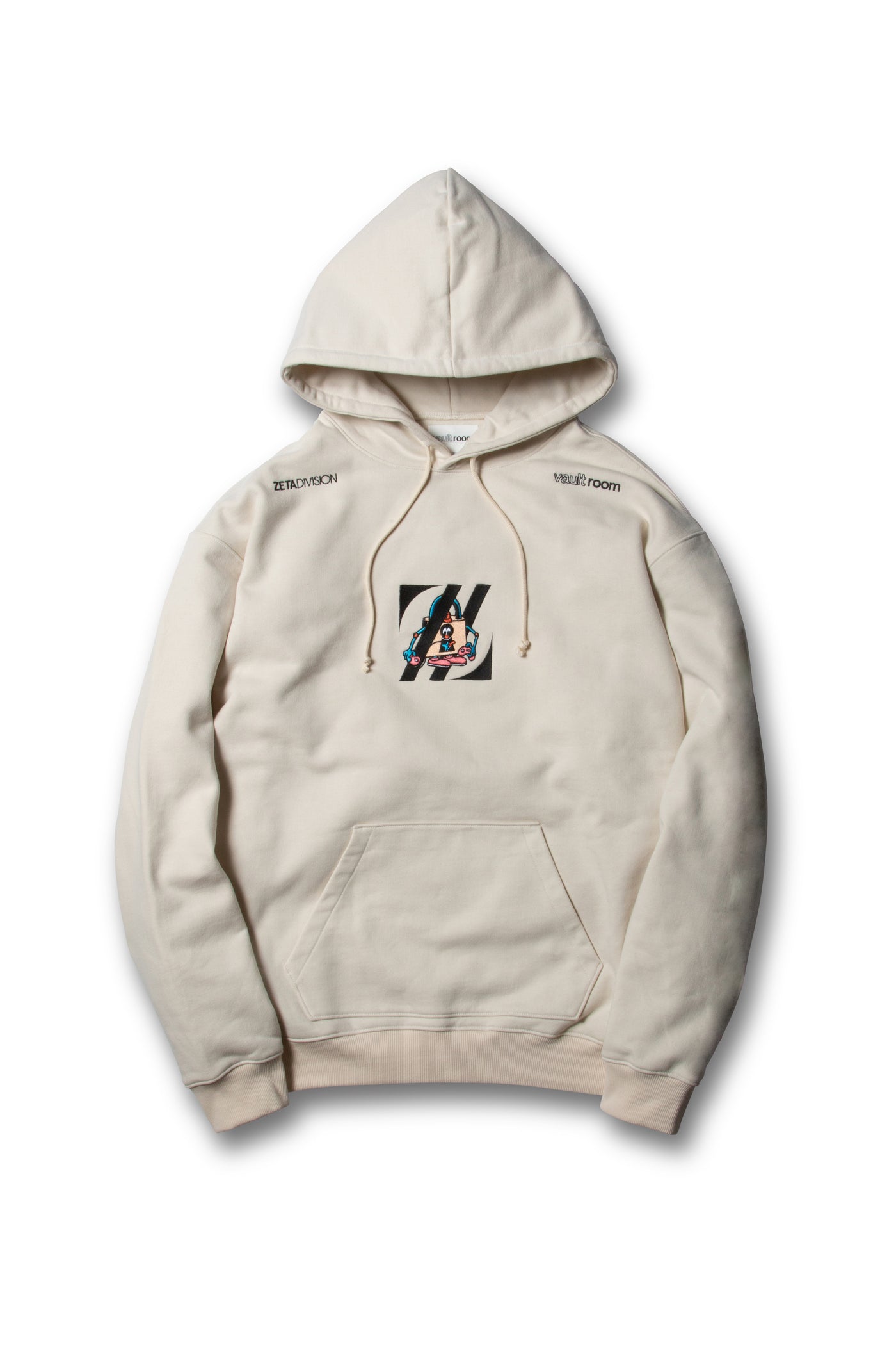 セール 登場から人気沸騰 VR × ZETA Hoodie BLK vaultroom 新品未使用