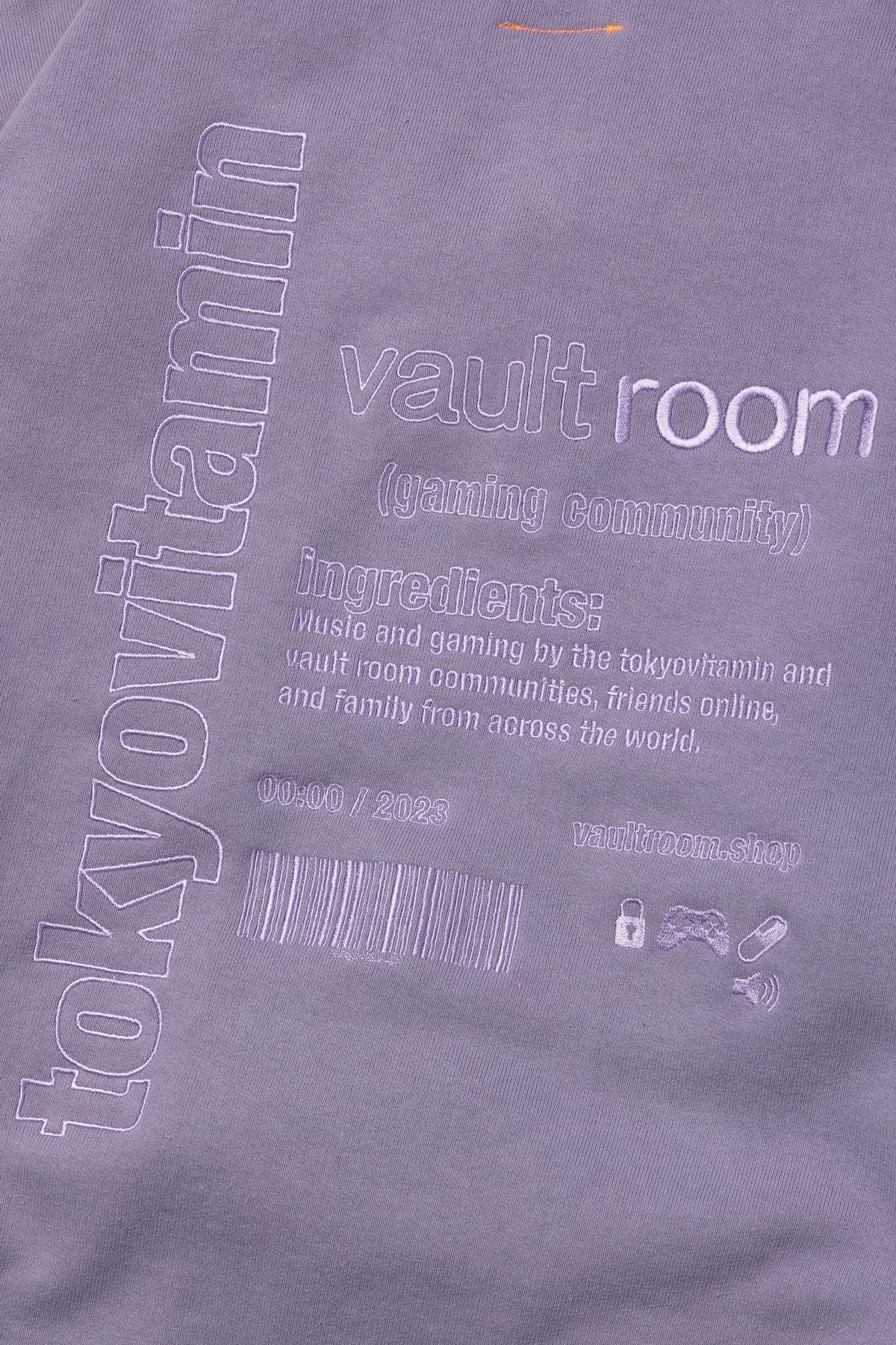 16296.3円安い価格 新発売セール vaultroom × tokyovitamin HOODIE 紫