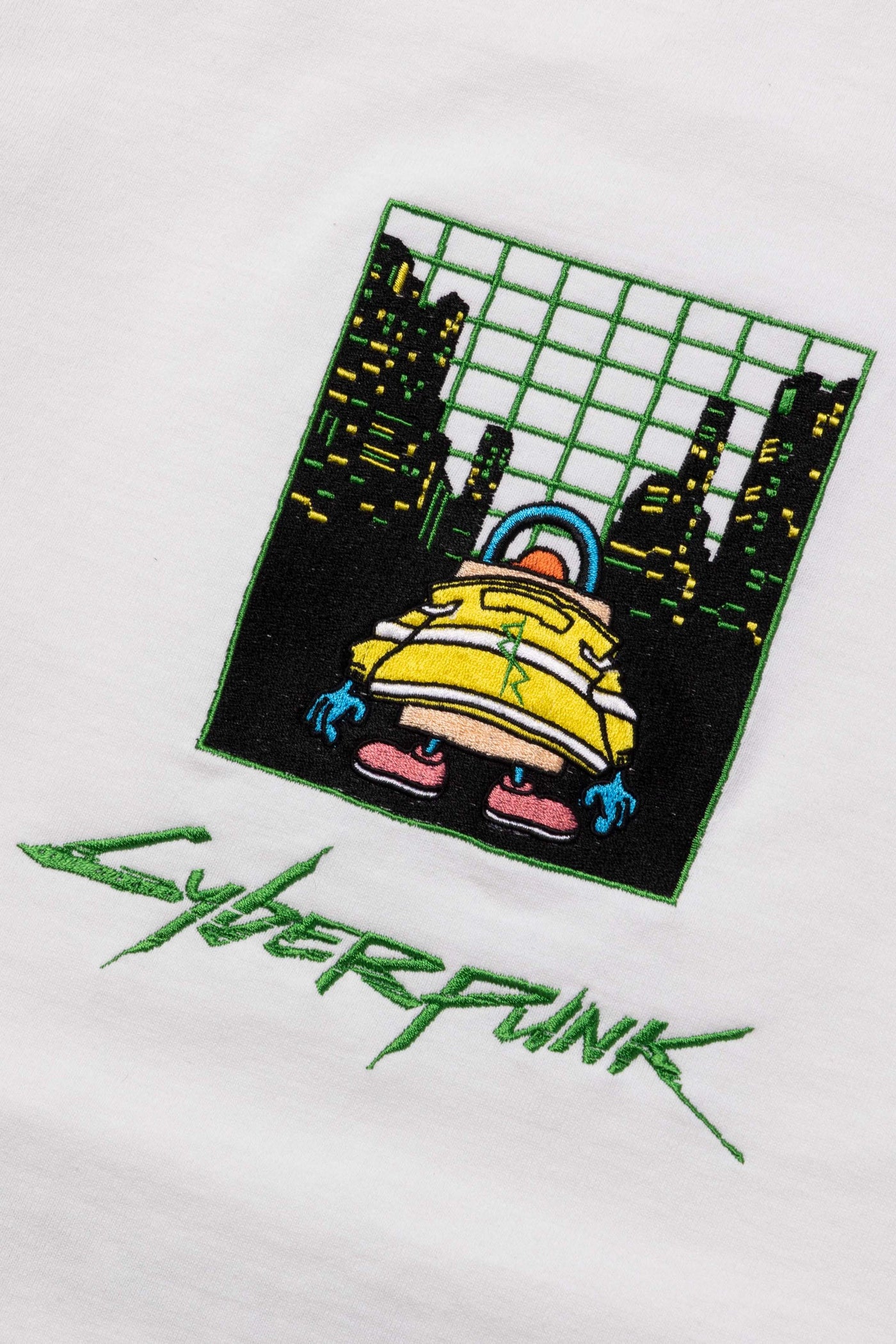 フラワープリント 【最終値下げ】VR × CYBERPUNK BIG L/S TEE / BLK