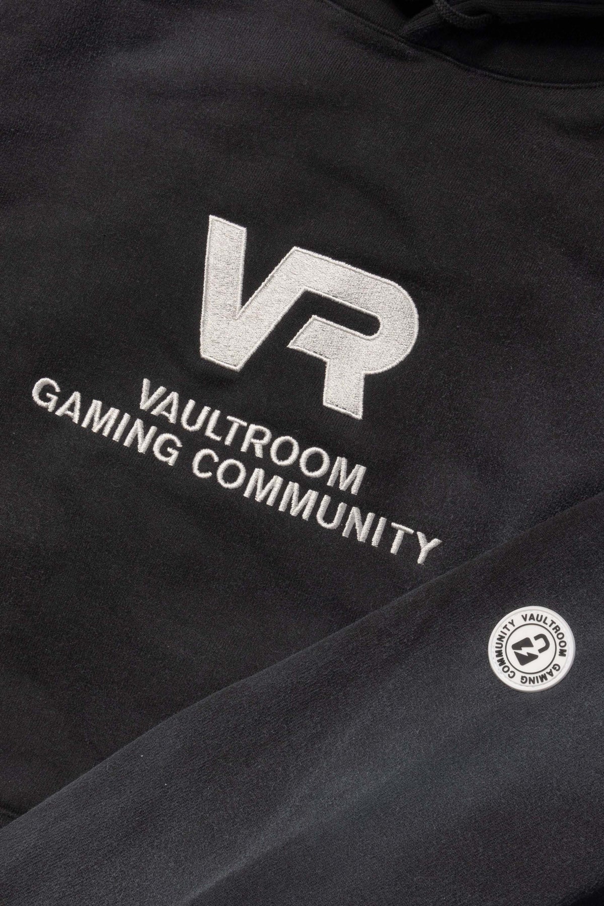 vaultroom VR × FNATIC HOODIE / グレー　L