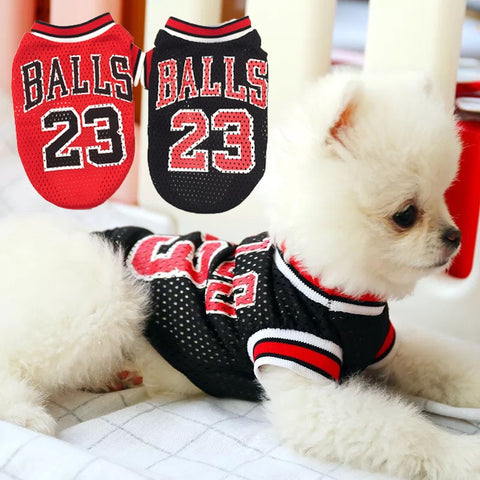 Jordan 23 Basketball Uniform Pet Dog Jersey – Furr Baby Gifts