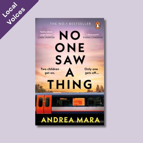 No One Saw A Thing by Andrea Mara - our Irish Author choice for this month's subscription box