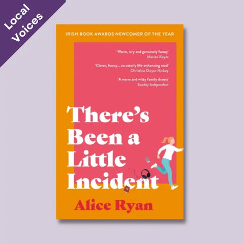 The cover of this month's Irish Author book choice for the Paperback Down Subscription Box - There's Been A Little Incident by Alice Ryan