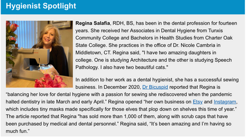 The Hygienist’s Morning Minute with Regina Salafia