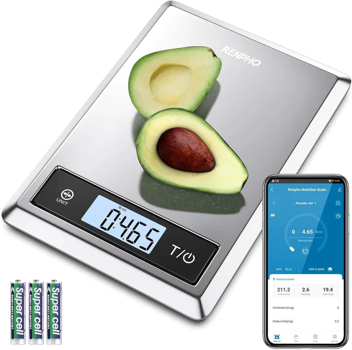 Calibra 1 Smart Nutrition Scale (White) – RENPHO US