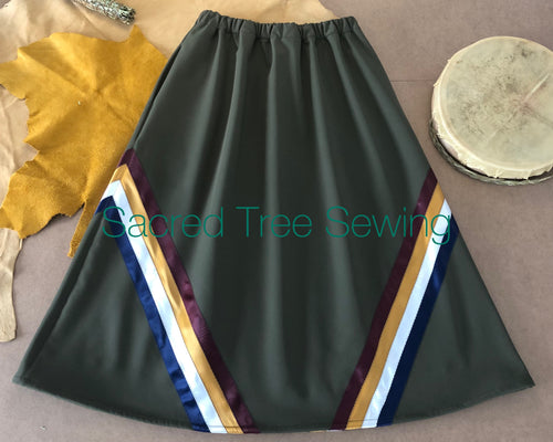 Rainbow Reflective Skirt With Webbing Belt – heysilkyskinwd.com