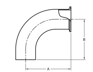 90 Degree clamp by weld 2ckw