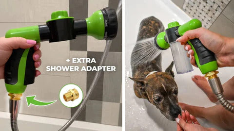 Doggo jet helps your dog to stay calm during bath time.