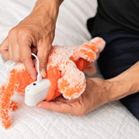 rechargeable interactive dog toy floppy lobster