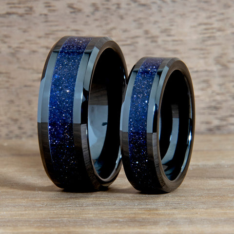 8mm Black Ceramic Ring (5)|Amazon.com