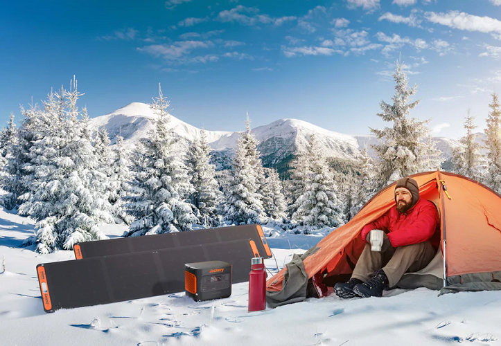 Jackery Solar Generator Keeps You Warm All Season Long During Colder Months