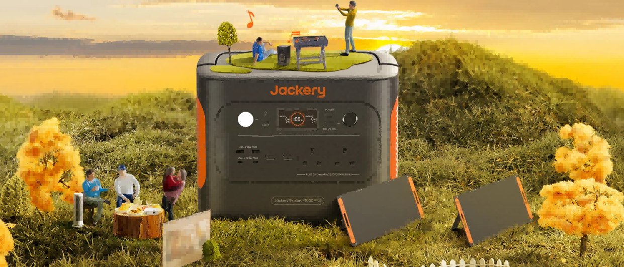 Jackery Solar Generators for Music Festival