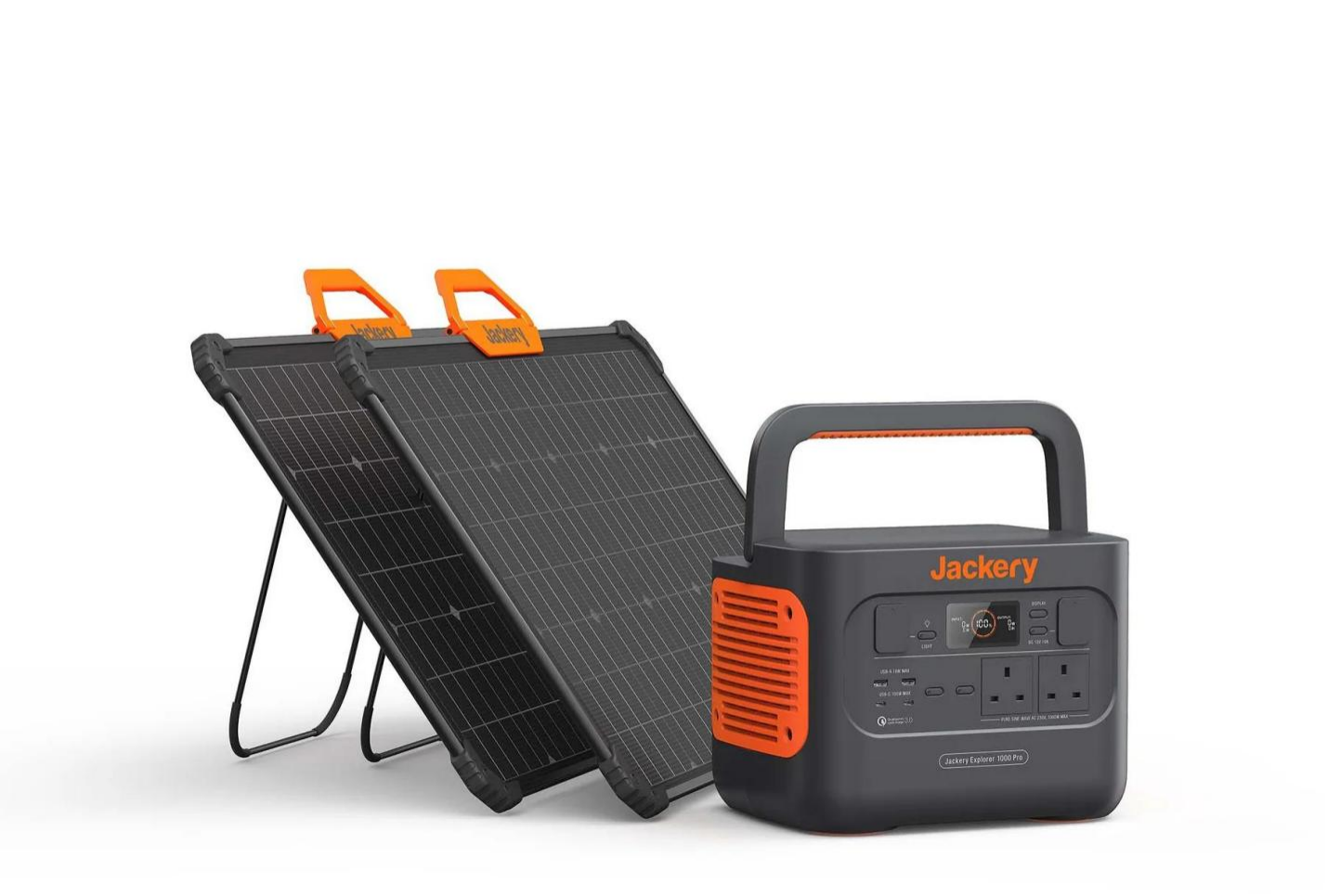 Jackery Solar generator 1000 Pro with an ultra-fast charging system