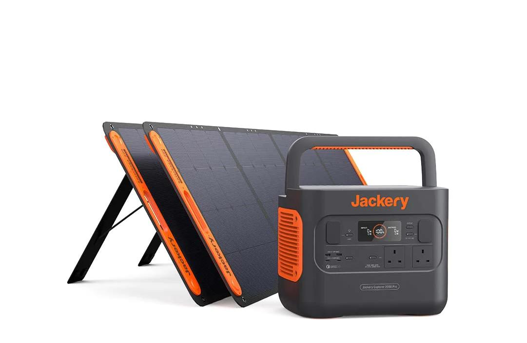 Jackery Solar generator 2000 Pro offering a massive capacity