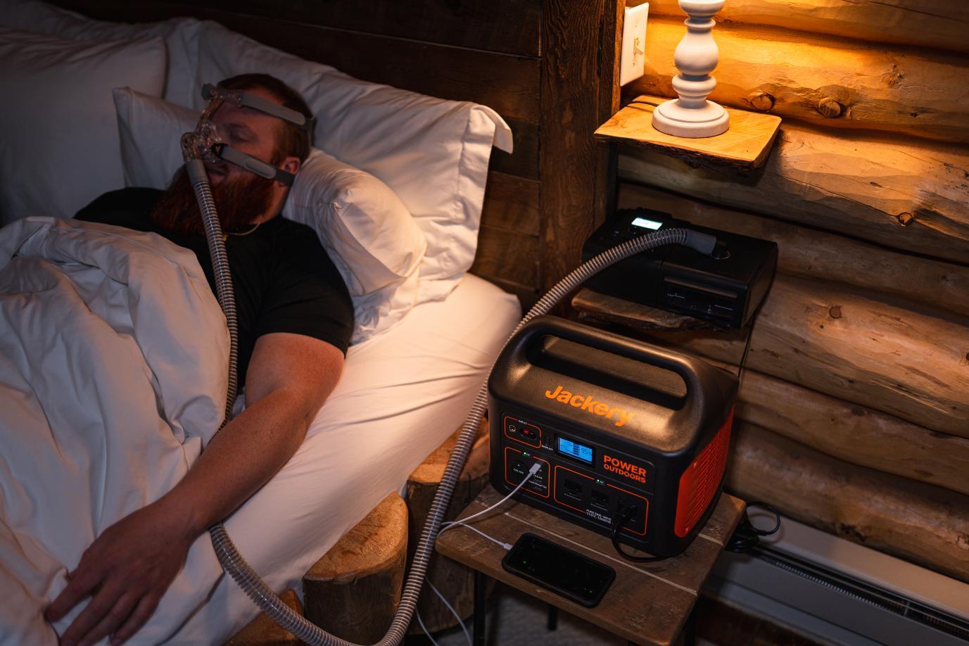 portable power station for cpap