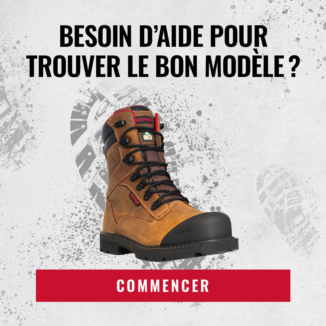 SPI Santé Sécurité  Bottes de travail Royer de 6'' facile à