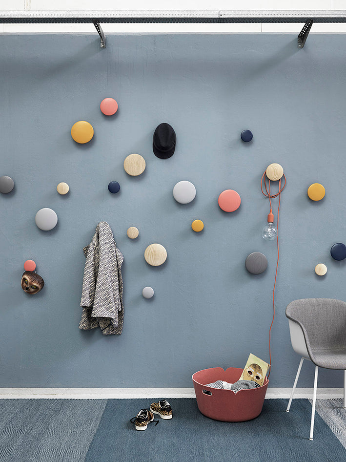 北歐風裝潢推薦單品: Muuto the Dots 掛勾示意圖-2