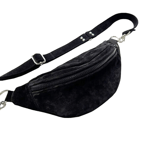 leather belt bag