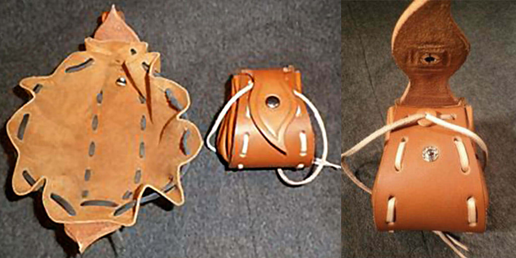 leather purse