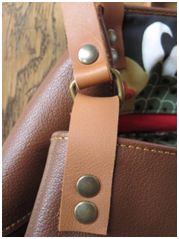 tutorial leather tote bag