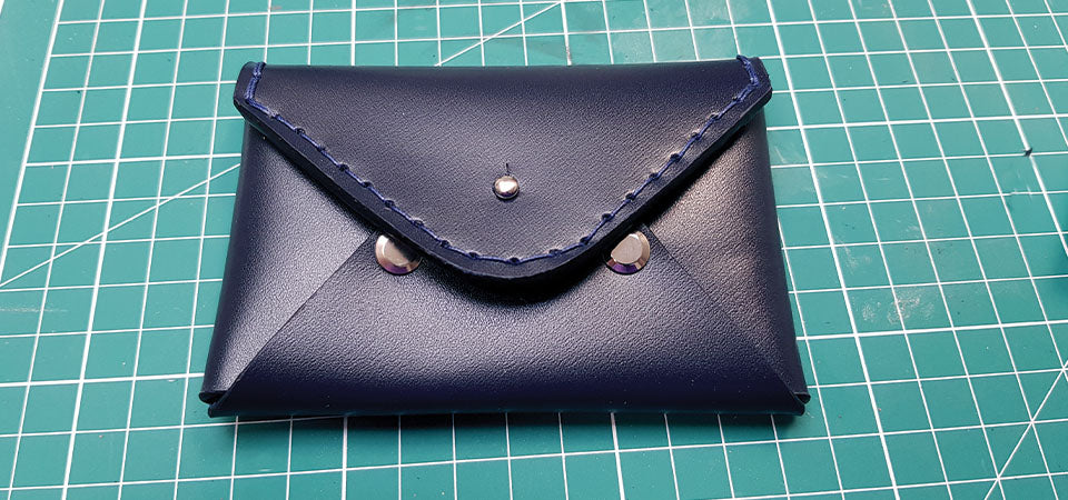 Leather card holder