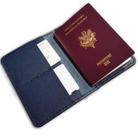 Leather passport holder tutorial