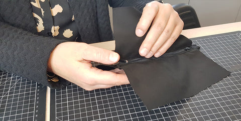 DIY Leather toiletry bag