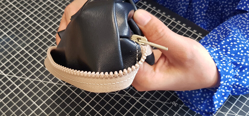 DIY leather pencil case