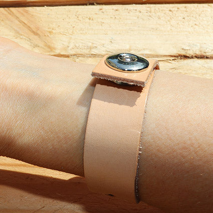 DIY bracelet en cuir